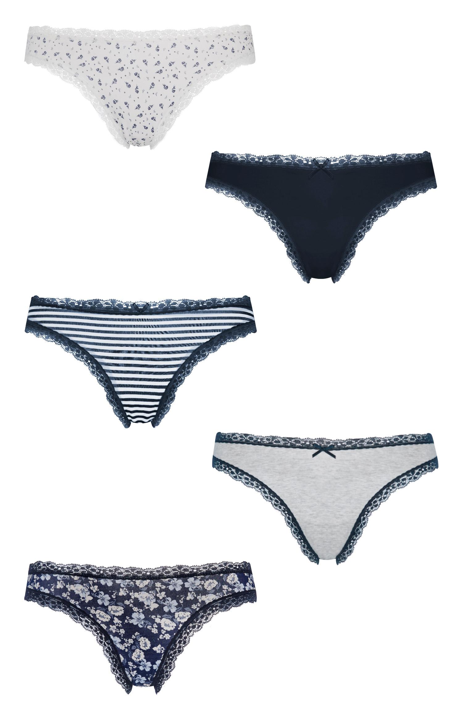 Primark Womens Underwear Girls Knickers Ladies 3 Pack Mini Cotton Brief Gift New